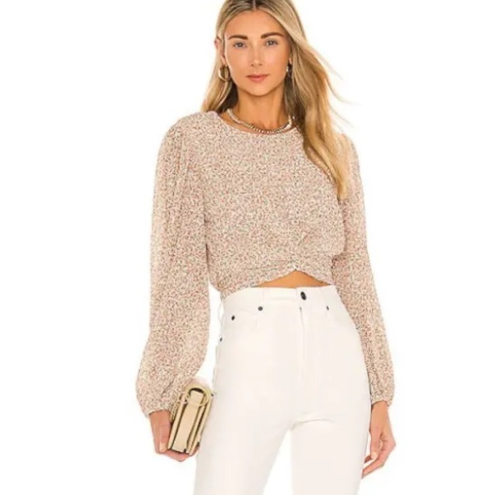 Twist multicolor blouse top - Picture 2 of 4